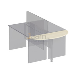 Мебель для персонала Приставка к столу без опоры  К 207