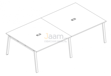 Стол для переговоров Стол для переговоров на металлокаркасе TRE Б3 136-2 БП