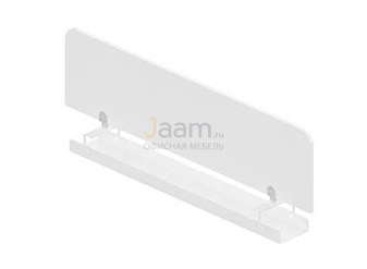 Мебель для персонала Экран-перегородка (Акрил) с кабель-каналом для сдвоенных столов RP-94.2,MKZ-0140