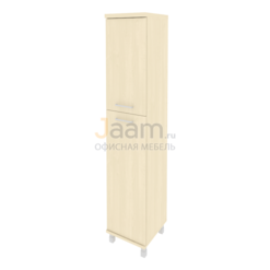 Кабинет руководителя Офисный шкаф высокий узкий правый KSU-1.8 Пр