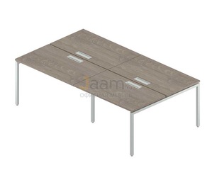 Мебель для персонала Двойная группа сдвоенных столов с люком RM-2.1(x4)+F-54