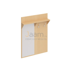 Мебель для гостиниц Вешалка с зеркалом и полкой ВЕ 722 БК