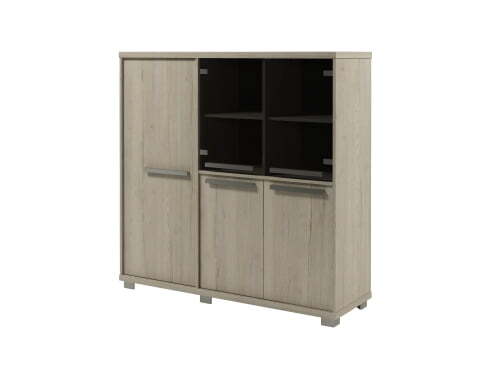Шкаф трехсекционный с гардеробом, левый Vestar Z-33-02л 1556x500x1538