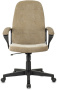 Кресло руководителя CH 002 Fabric песочный Light-21 крестов. пластик
