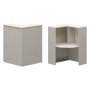 Стойка угловая правая Ресепшн А-556 900x900x1220