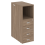 Тумба 4 ящика завершающая, правая Onix O.R-TV-4R 436x767x1185