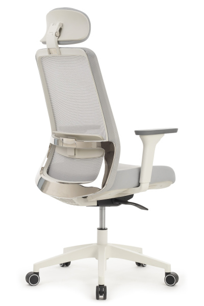 Офисное кресло Work W-218C WHITE Светло-серый