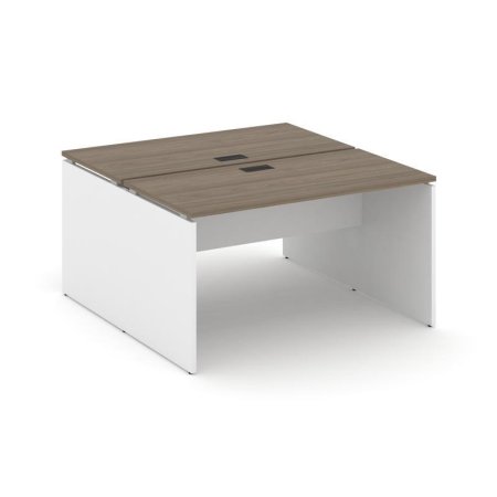 Рабочая станция 2-х сторонняя SN-D.DRS-011 (980х1432х750) (Вяз Благородный/Белый)
