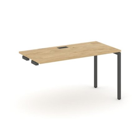 Стол-приставка к опорным элементам SN-4P.OPRS-001 (980х600х750) (Тиквуд Светлый/Металл Антрацит)