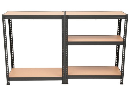 Стеллаж SBL 180KD/120x40/5 (Черный)