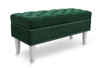 Банкетка Parige 800 (820x420x450) Изумрудный