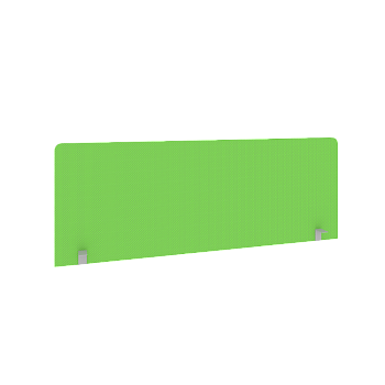 Экран тканевый продольный зеленый Riva А.ТЭКР-2.2 1200x450x22