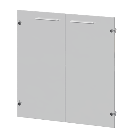 Фасады стеклянные Кортез KZF-28S(Б) 784x4x780 (Тонированный)