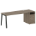 Рабочая станция Metal System Style БА.РС-СТП-1.4 2012x720x750