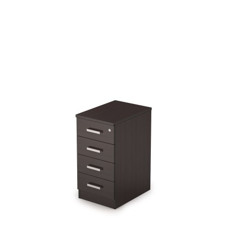 2ТЗ.002.2 Тумба приставная с топом, замок 550x394x750 (Венге)