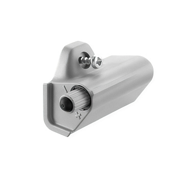 Доводчик угловой Glissando комплект 2 шт серый Mark 972-0X19-380-00 0x0x0