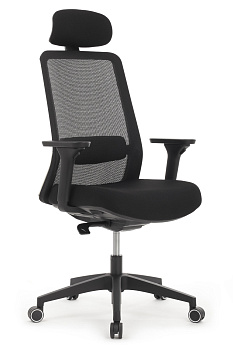 Офисное кресло Work W-218C BLACK Черный