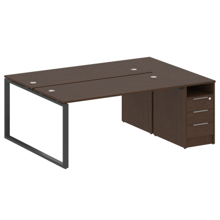 Рабочая станция Metal System Style БО.РС-СТП-2.4 2012x1475x750