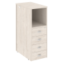 Тумба 4 ящика завершающая, правая Onix O.R-TV-4R 436x767x1185