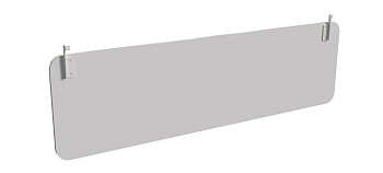 Передний щит для стола 140 ЛДСП с креплением Steel 11814П 1300x18x396