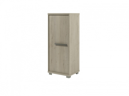 Шкаф с 4 полками Vestar Z-31-12 628x500x1538 (Дуб Галифакс белый/Бетон Чикаго)